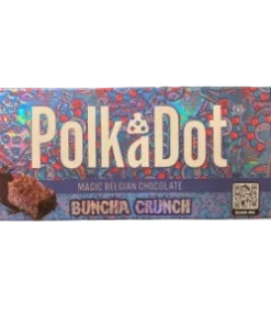 Polkadot Buncha Crunch Belgian Chocolate Bar