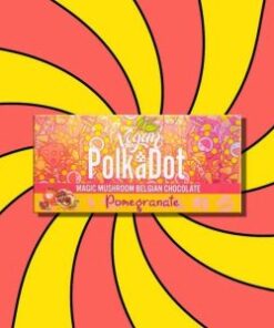 Polkadot Pomegranate Chocolate Bar